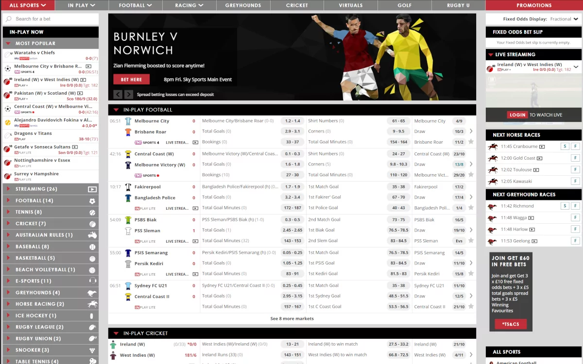 Spreadex sports Spreadex sports