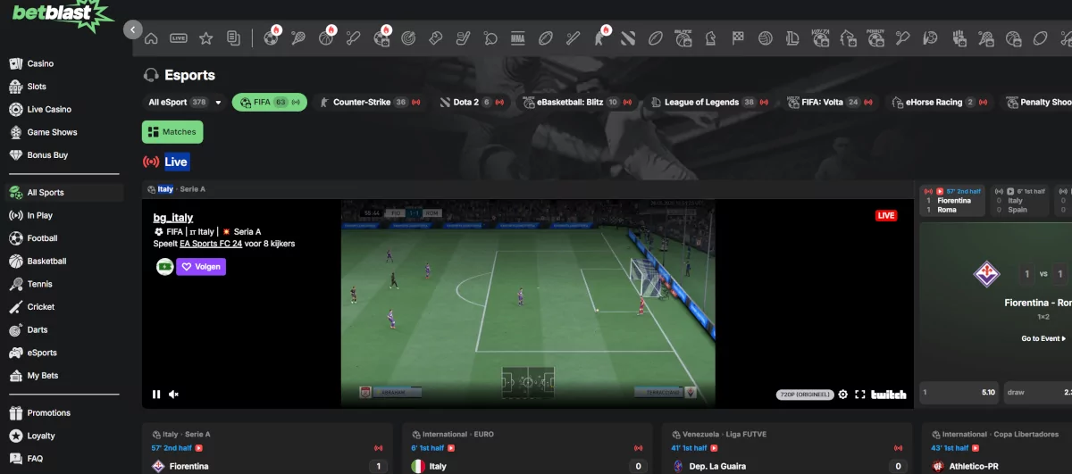 Betblast eSports Betblast eSports