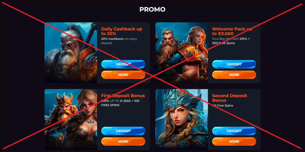 Rakoo Casino promoties