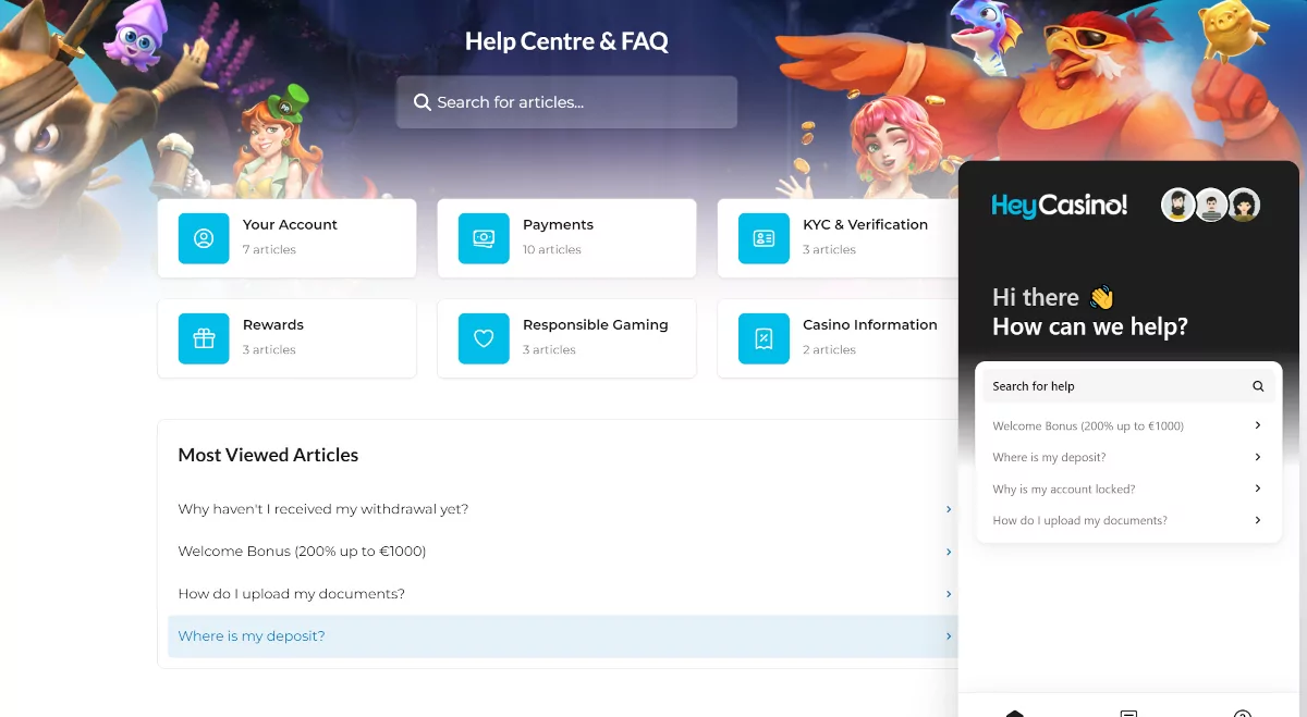 HeyCasino contact HeyCasino contact
