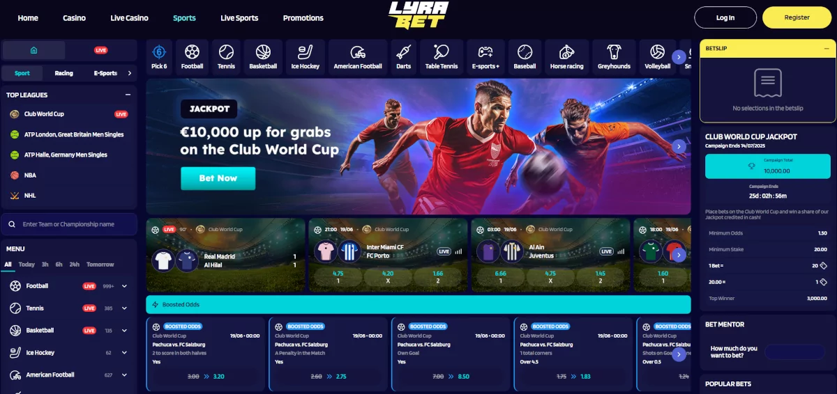 LyraBet sportsbook