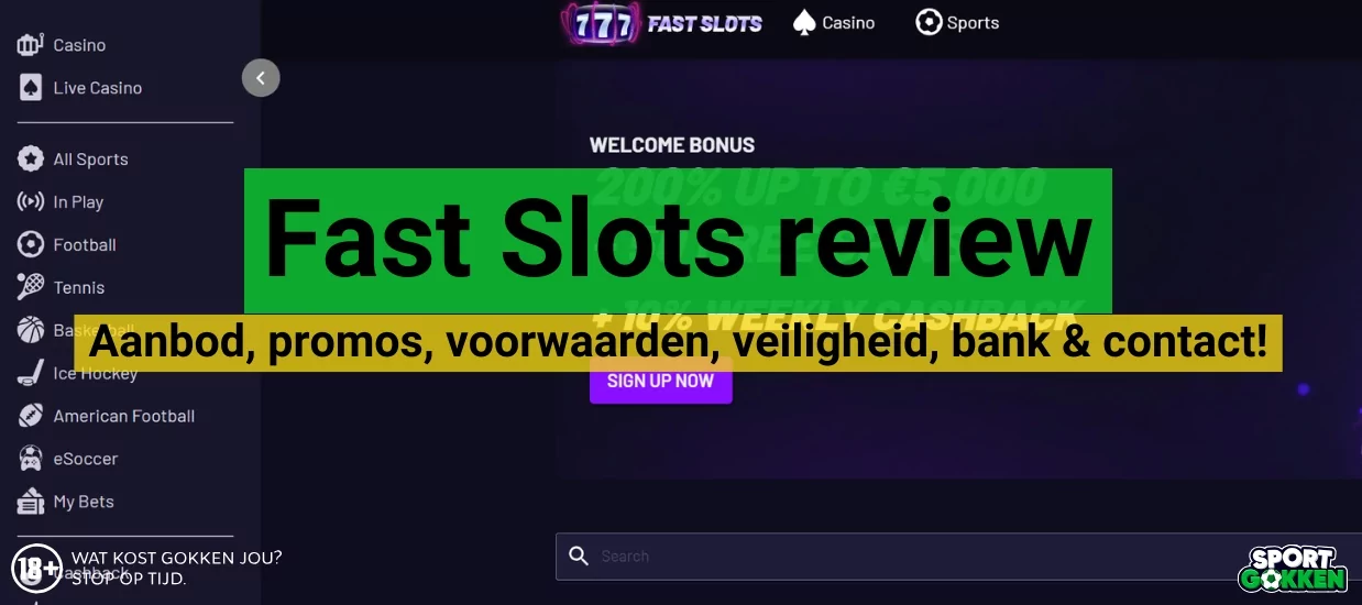 Fast Slots Casino review
