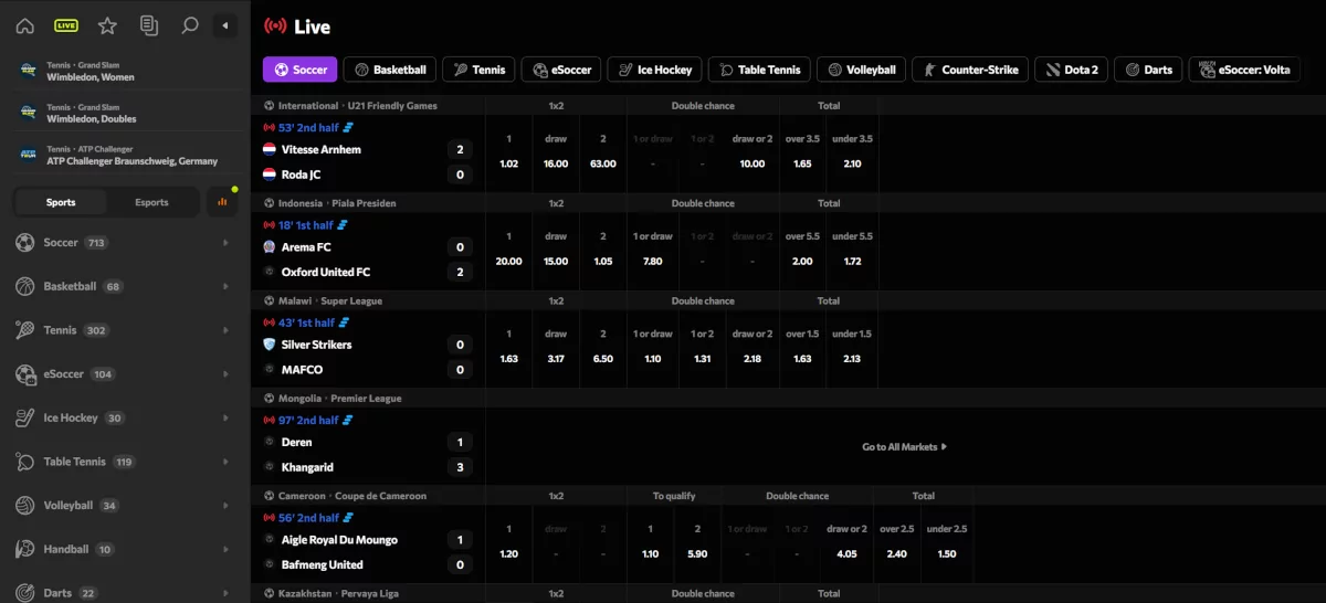 Instasino live wedden Instasino live wedden