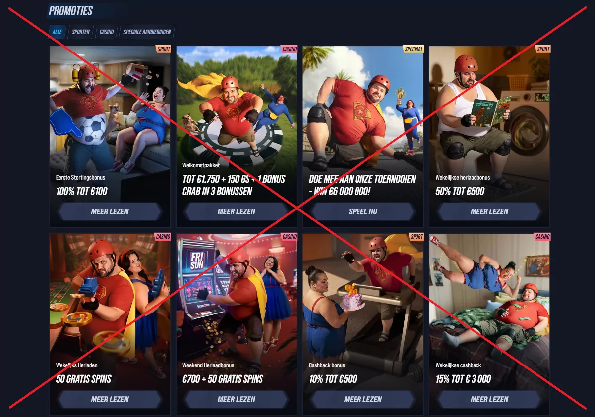 VegasHero promoties