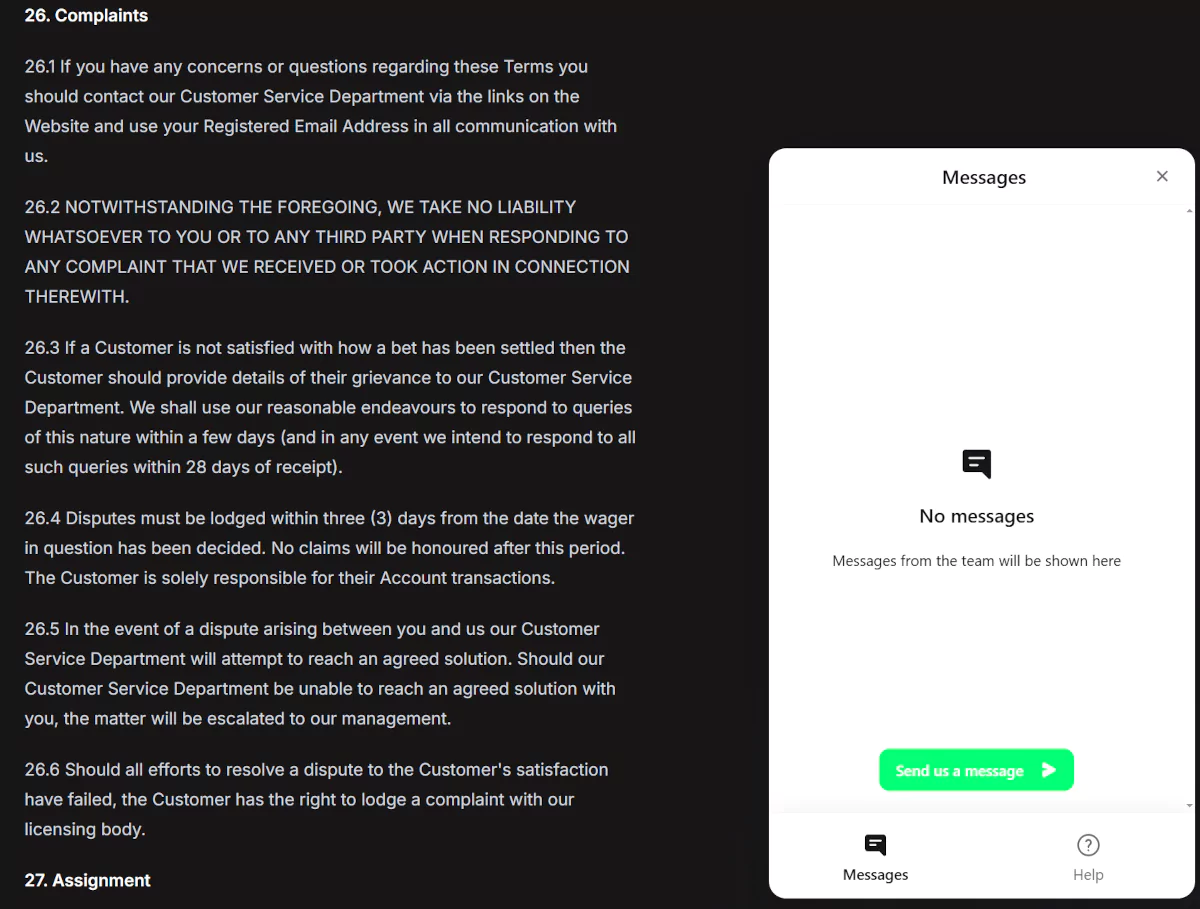 Betninja contact