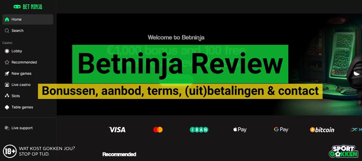 Betninja review