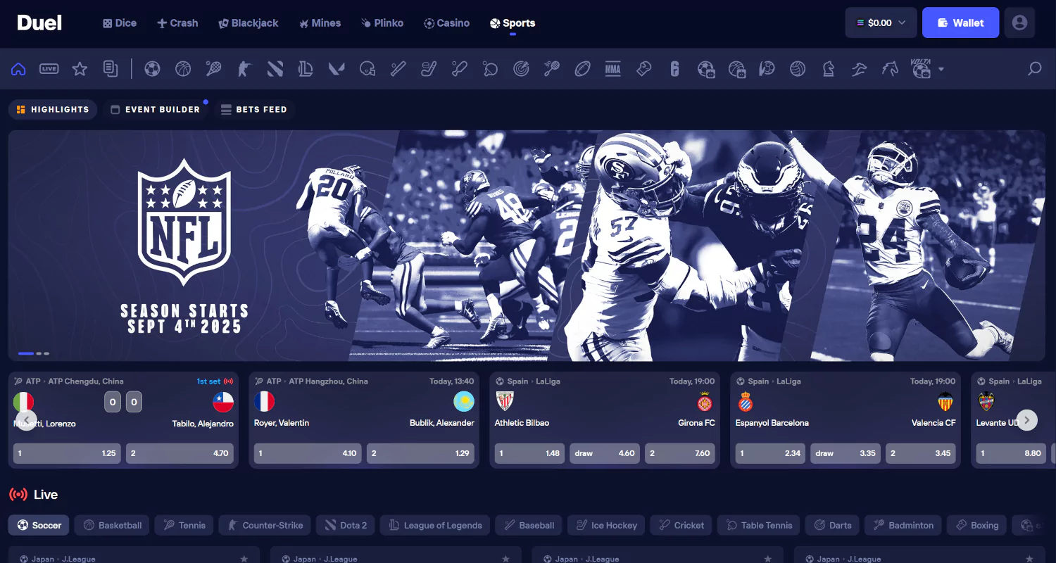 Duel sportsbook Duel sportsbook