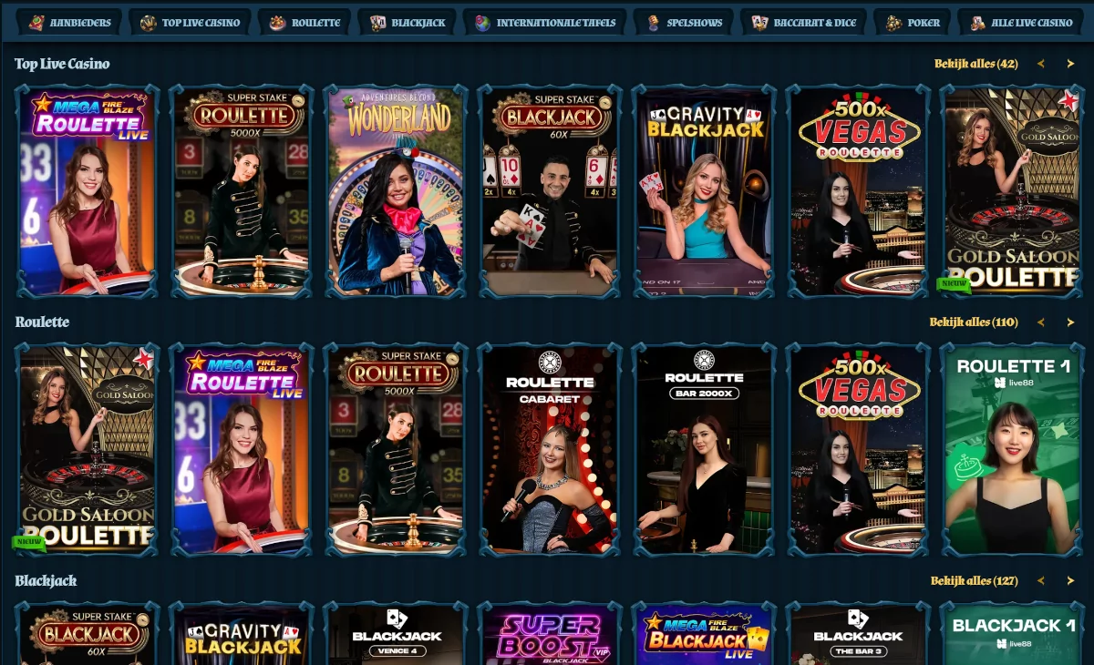Live casino Fambet