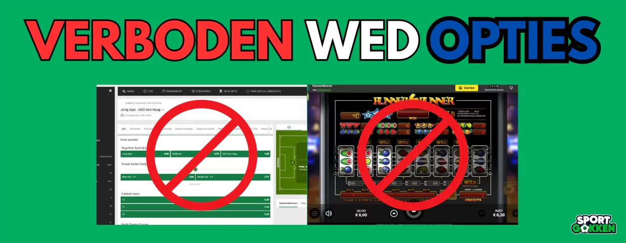 Verboden weddenschappen