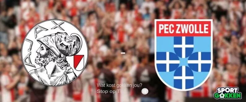 Ajax vs PEC Zwolle quoteringen beste bookmakers voorspelling