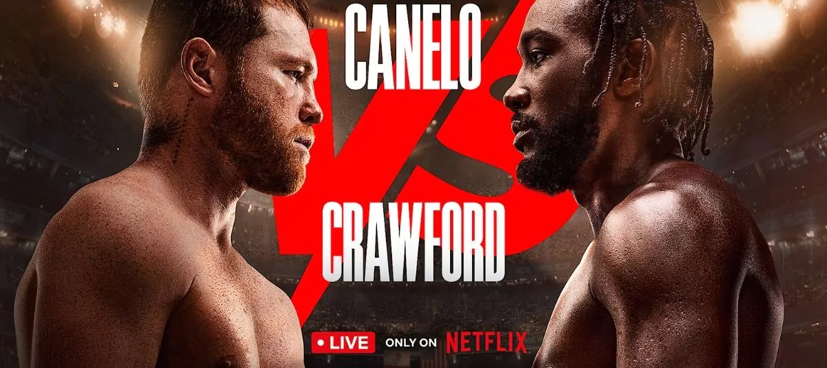 canelo vs crawford netflix poster