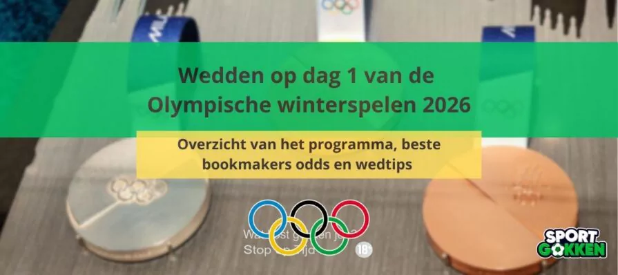 Wedden op dag 1 van de Olympische winterspelen 2026 Overzicht van het programma, odds en wedtips