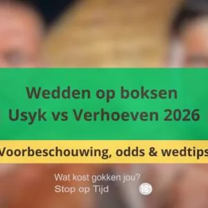 Wedden op boksen | Usyk vs Verhoeven 2026 Voorbeschouwing, odds & wedtips